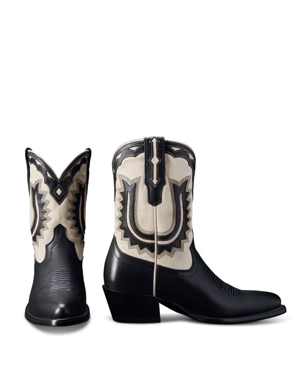 Tecovas The Jolene Boots in Midnight and Bone size 8